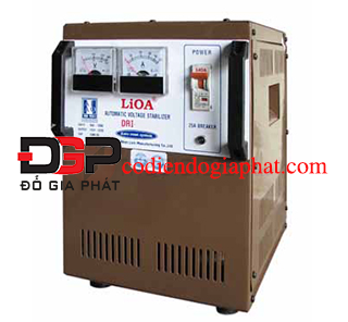 DRI-10000-Ổn áp 1 pha, 10kVA, 415x240x355, 30.8 Kg, 90V ÷ 250V
