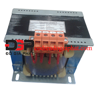 BT1P-380220AC-1000-Biến thế 1 pha Input : 380VAC, Output : 220VAC, 50Hz, 1000VA