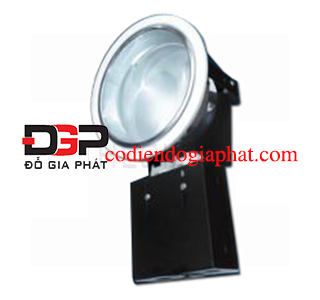 PRDD140G24 (FLK5124)-Bộ đèn lon downlight gắn âm 1xG24 bóng ngang có kiếng