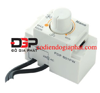 FDF603FW / FDL603FW-Công tắc điều chỉnh tốc độ quạt / độ sáng đèn 220V - 700W