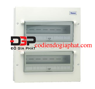 FDP118-Tủ điện vỏ kim loại chứa 18 Module